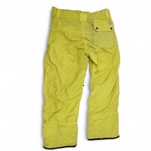 Morrow Yellow Breathable Waterproof 800mm Snowboarding Skiing Pants Size LG